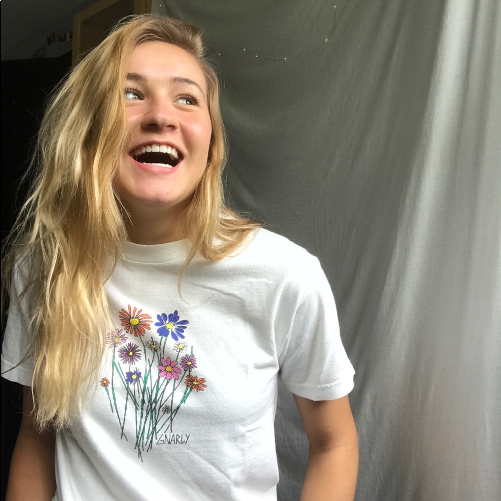 Urban Outfitters Gnarly Flower Top